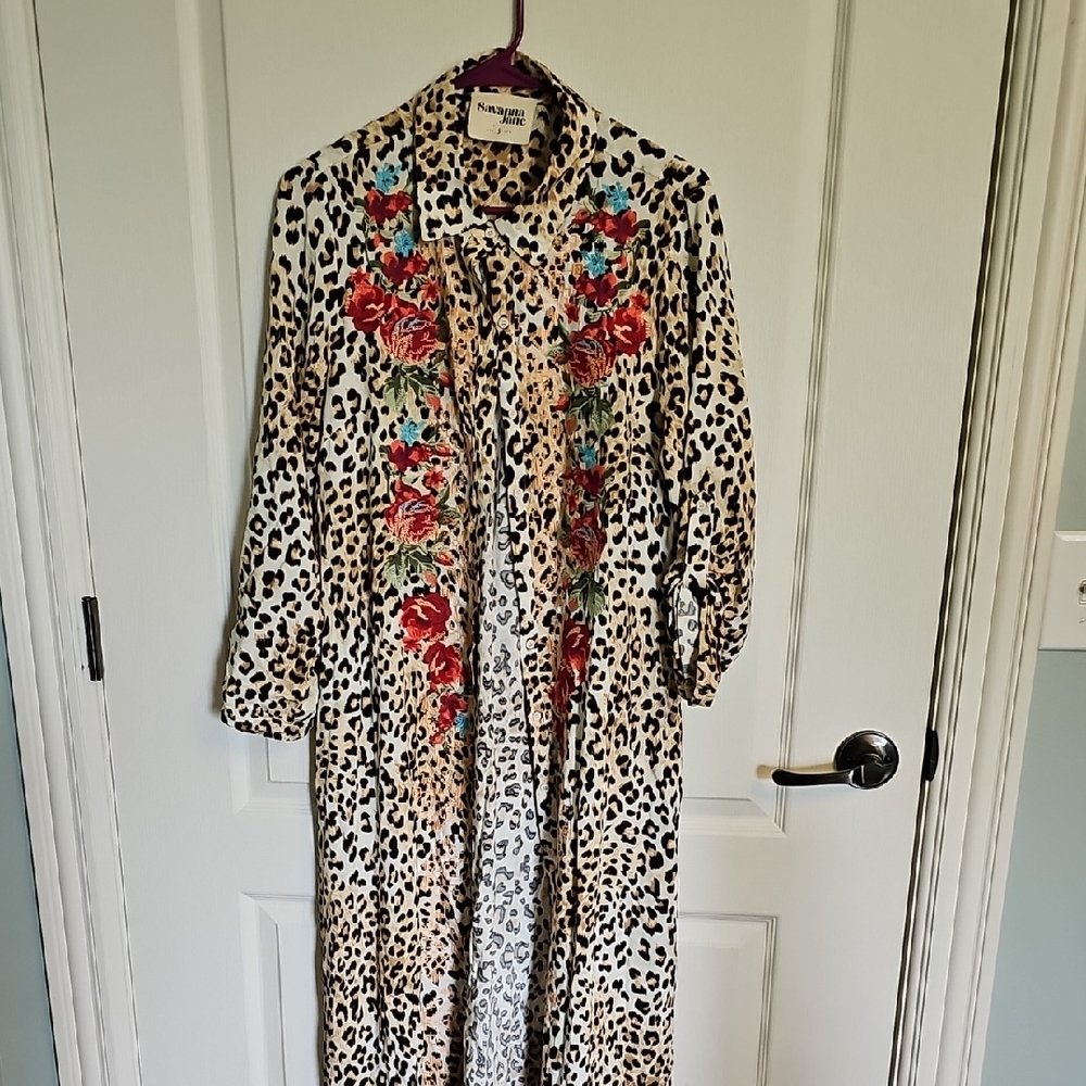Savanna Jane Leopard Print Coat